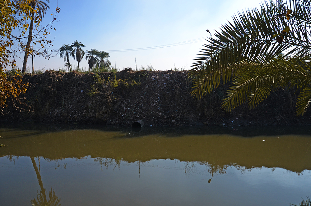 Wastewater is disposed in local water bodies or nearby fields